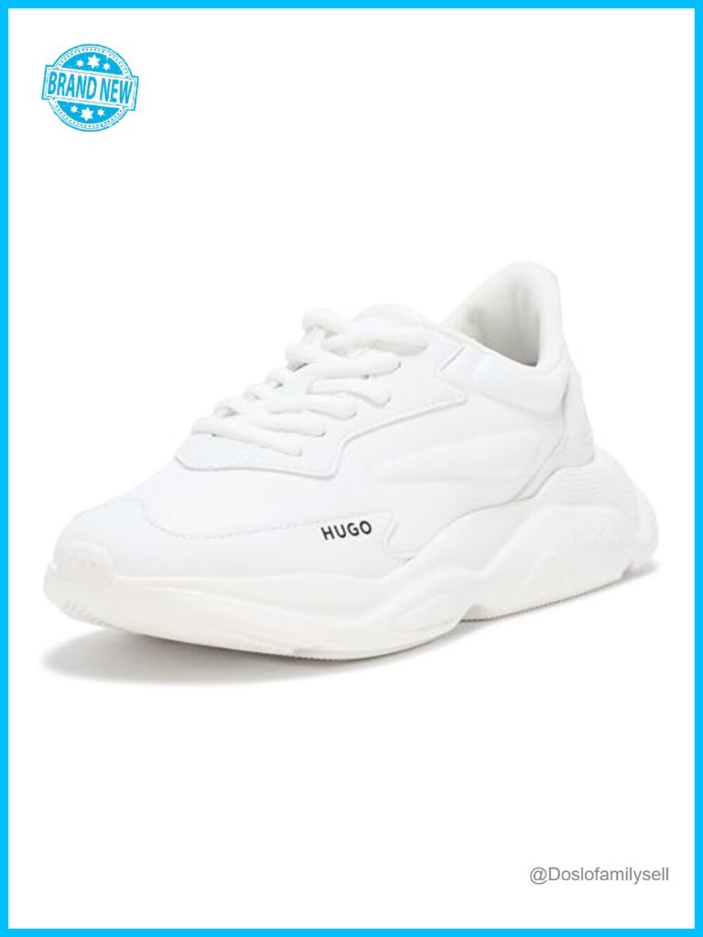 Leon Modern Running Sneaker Chunky Rubber Sole Lace-Up